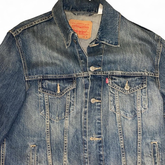 Levi's Blue Denim Vintage Jacket - Picture 4 of 4